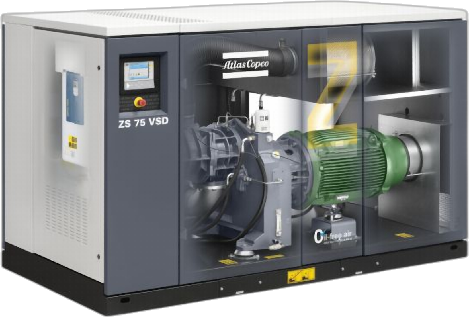 Atlas Copco ZS oil-free screw blower